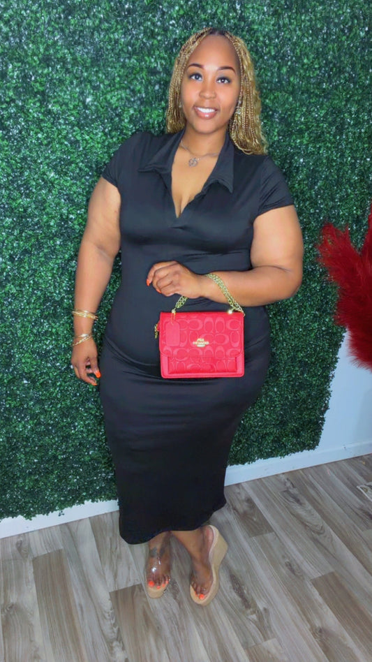 Soft Pressure Maxi Dress