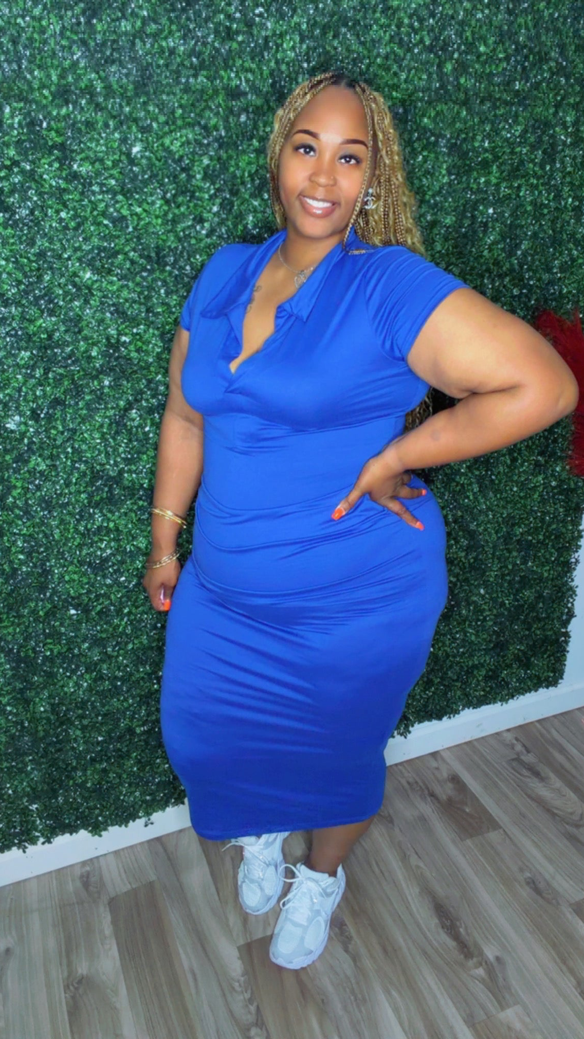 Soft Pressure Maxi Dress