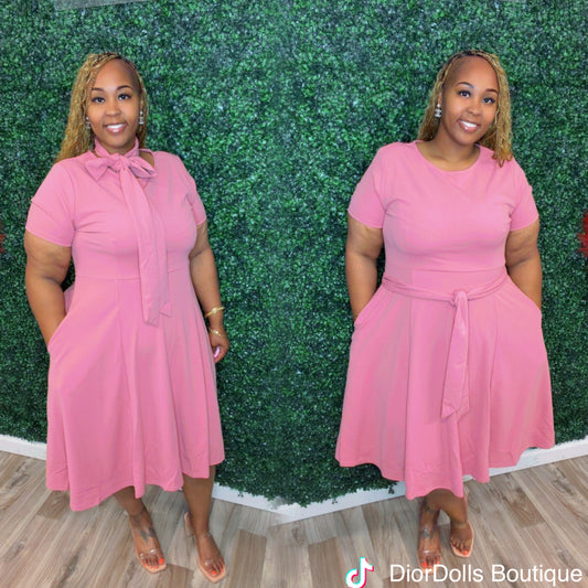 Gracefully Yours Midi Dress