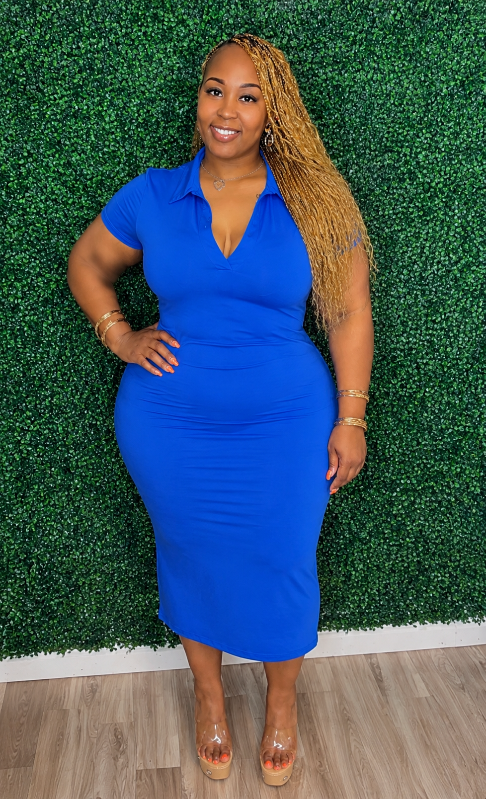 Soft Pressure Maxi Dress