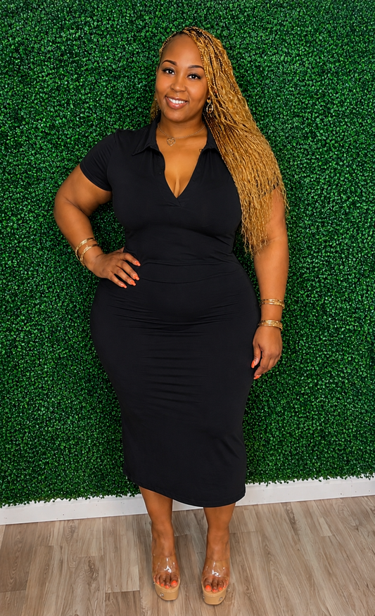 Soft Pressure Maxi Dress