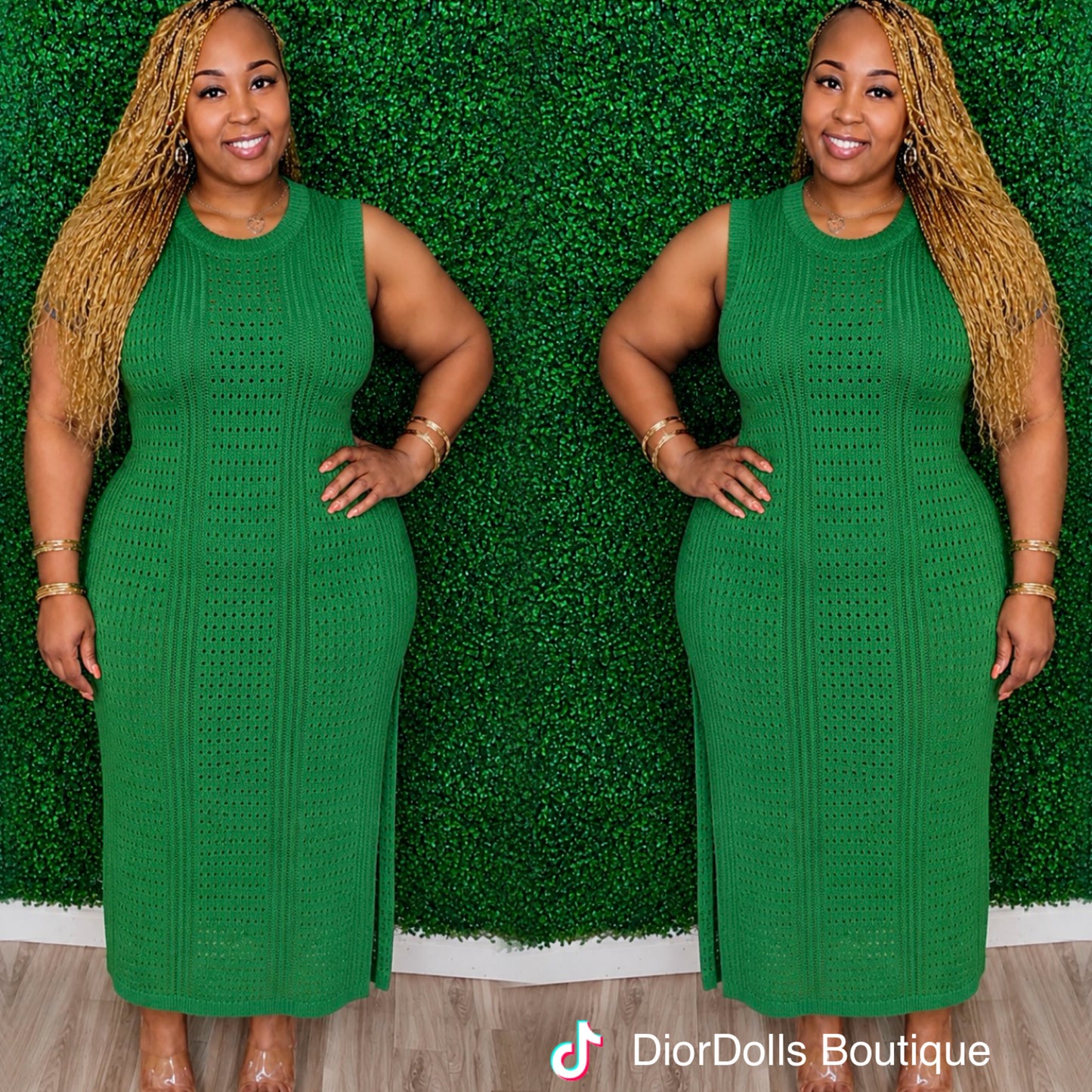 Emerald Envy Cover Dress