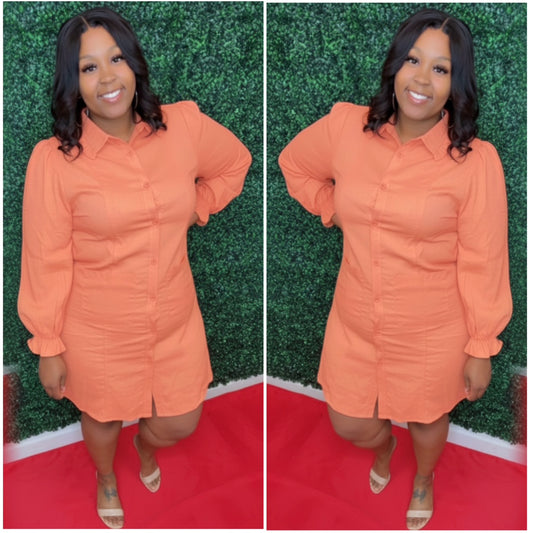 Tia's Linen Dress