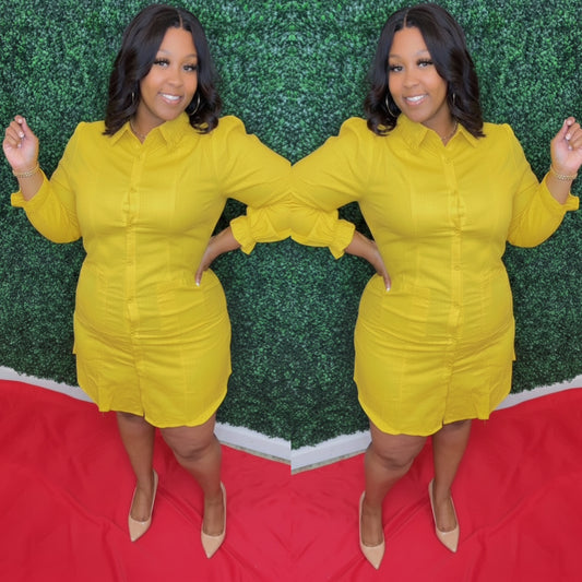 Tia's Linen Dress