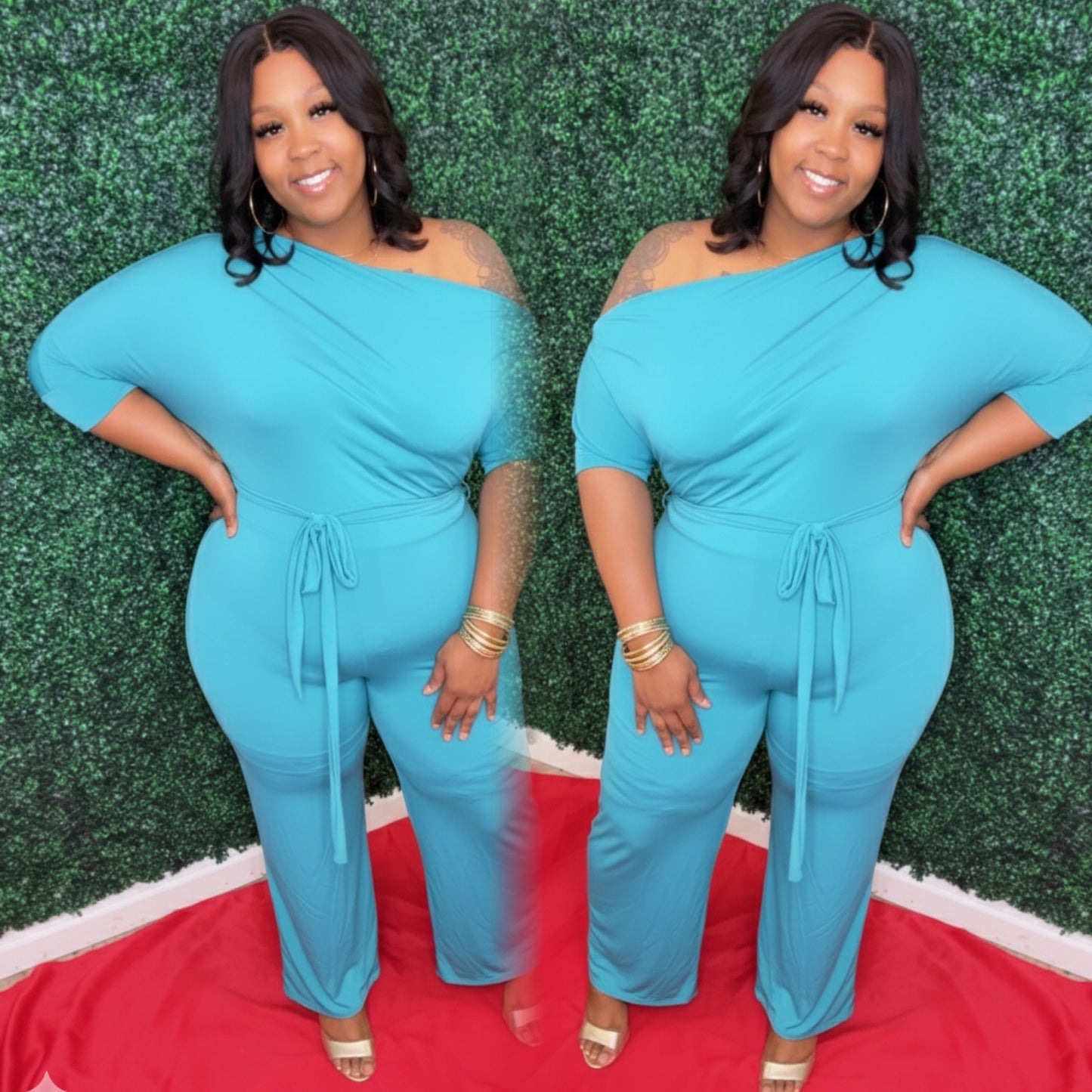 Azure Oasis Jumpsuit